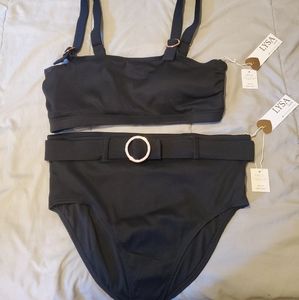 LYSA 2 Piece Bikini size 1X Swim wear